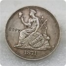 US Coin 1871 Seated Liberty One Dollar Copy Coin