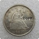 US Coin 1876 Seated Liberty Twenty Cent Copy Coin