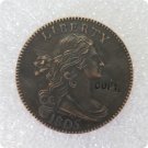 US Coin 1805 Draped Bust One Cent Copper Copy Coin