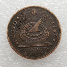 US Coin 1787 Sun And Sun Dial Fugio Cent Copper Copy Coin US Coin 1787 Sun And Sun Dial Fugio Cent Copper Copy Coin