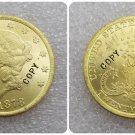 US Coin 1878-CC Liberty Head Twenty Dollars Gold Copy Coin US Coin 1878-CC Liberty Head Twenty Dollars Gold Copy Coin