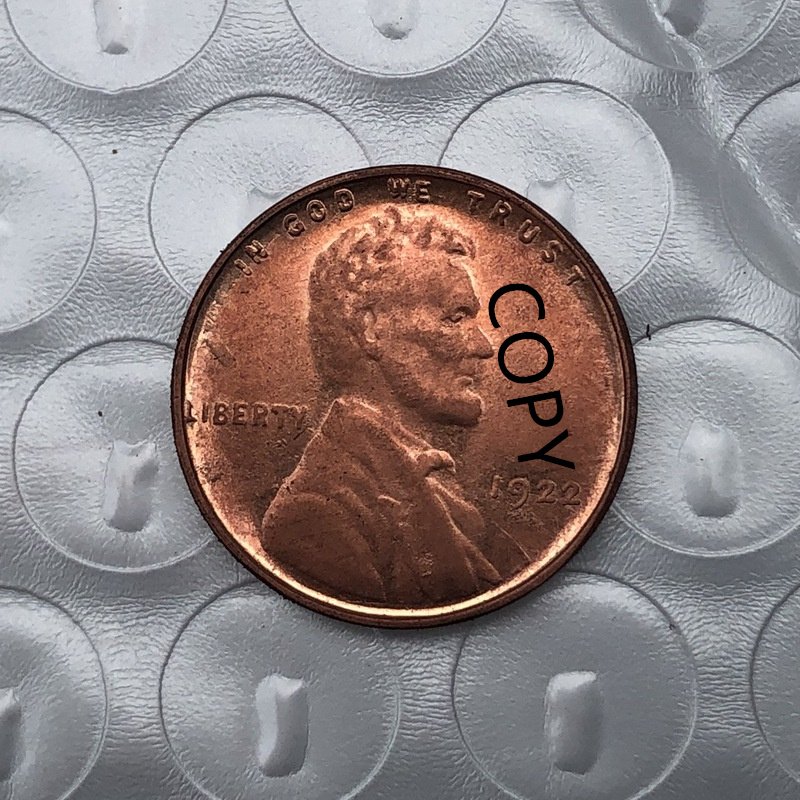 US Coin 1922 Lincoln Head One Cent Copy Coin