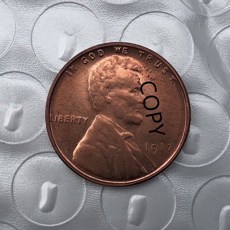 US Coin 1917 Lincoln Head One Cent Copy Coin