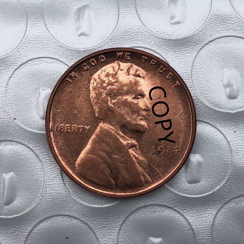 US Coin 1914 Lincoln Head One Cent Copy Coin