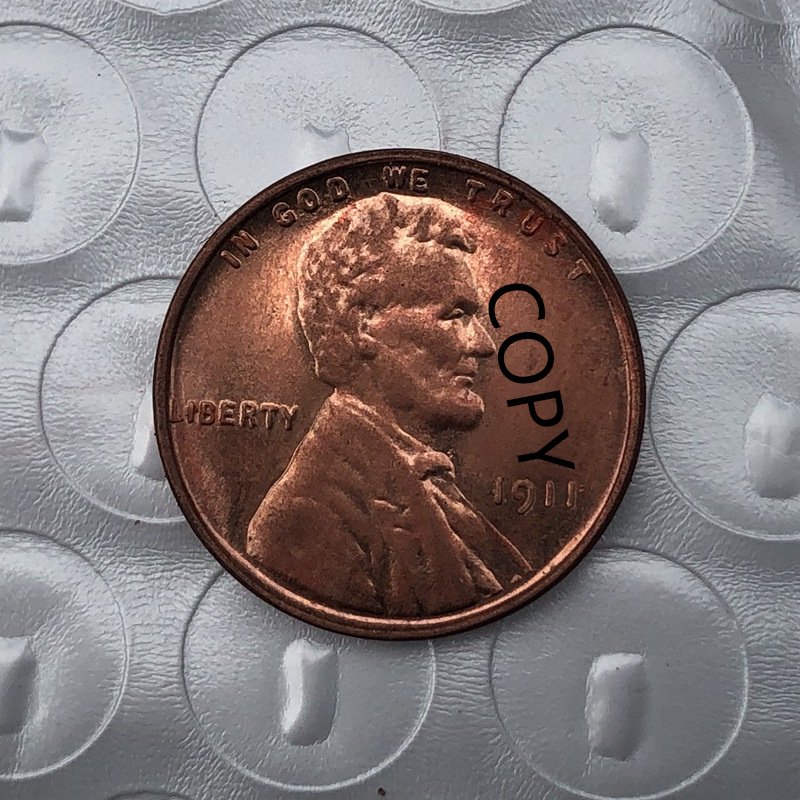 US Coin 1911 Lincoln Head One Cent Copy Coin