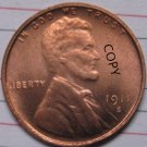US Coin 1911-S Lincoln Penny Coins Copy 95% coper manufacturing US Coin 1911-S Lincoln Penny Coins Copy 95% coper manufacturing