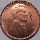 US Coin 1922 Lincoln Penny Coins Copy 95% coper manufacturing