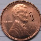US Coin 1930 Lincoln Penny Coins Copy 95% coper manufacturing