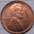 US Coin 1936 Lincoln Penny Coins Copy 95% coper manufacturing