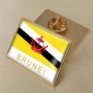 1Pcs Brunei Country Brooch Lapel Pins