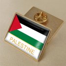 1Pcs Palestine Country Flag Brooch Lapel Pins-32x23mm