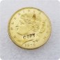 US Coin 1878 Double Hair Bands Liberty Five Dollar Patterns Copy Coin