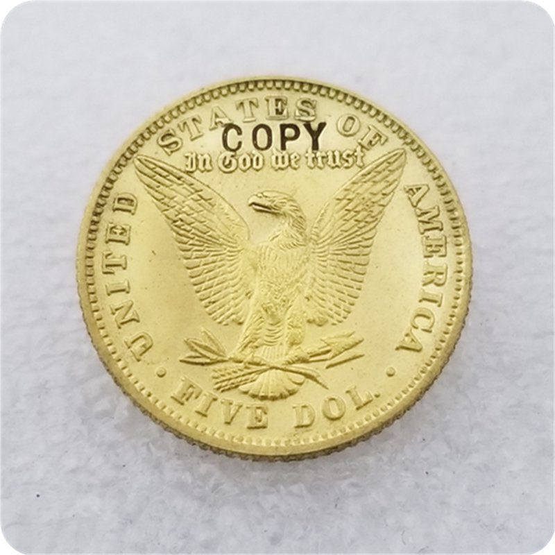 Us Coin 1878 Morgan Half Eagle Five Dollar Patterns Copy Coin