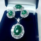 Noblest emerald jade necklace jewellery