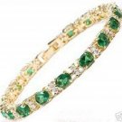 charming Green Jade Emerald bangle Bracelet
