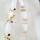 Beautiful Snow-white jade bracelet