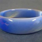 Stunning chinese blue opal jade bangle bracelet