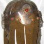 Tibetan vintage excellent brass warrior headpiece