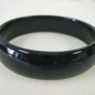 Stunning Black Jade Bangle Bracelet