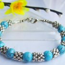 Wonderful Tibetan Silver Turquoise Bracelet