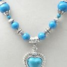 Charming Tibet Silver Turquoise Necklace