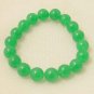 Beautiful green jade beads bracelet
