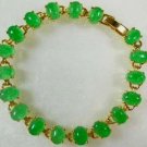 Beautiful green jade bracelet