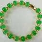 Beautiful green jade bracelet