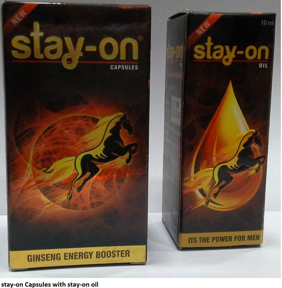 Ayurvedic Shilajit Stay-on Capsules + Stay-on Massage ...