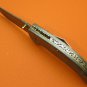 100% Handmade Full Damascus Steel Liner Lock Belt Clip Folding Knife FS546ZBC-2