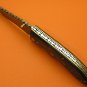 100% Handmade Large Damascus Steel Rosewood Liner Lock Folding Knife FS494C-4