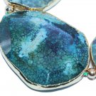 40-58mm Freeform Fire Agate Faceted Slab Pendant Beads