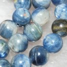 8mm Natural Kyanite Round Gemstone Loose Beads 20pc