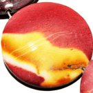 30mm Natural Mookite Coin Gemstone Loose Beads
