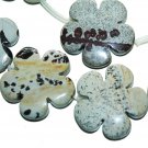 20mm Flower jasper Flower shape Gemstone Loose Beads 10pc