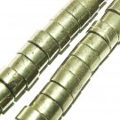 8mm Pyrite Heishi Roundel gemstone loose beads