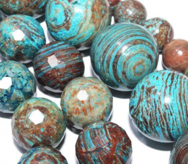 8MM 10MM 12MM 14MM 16MM 18MM RAINBOW STONE ROUND (FACETED) LOOSE BEADS