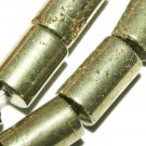 7mm pyrite gemstone loose bead