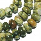 6mm Rainfores Jasper Roundel Gemstone Loose Bead