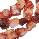 natural red agate freesize nugget rough gemstone Loose Beads