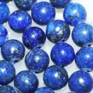 6mm Natural Indigo Lapis Lazuli Round Beads 15"