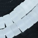 12mm matt crystal rock roundel gemstone loose beads