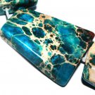 24mm variscite turquoise blue gem loose bead