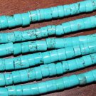 4mm Heishi Turquoise Roundel Gemstone Loose Beads