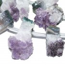 Natural Amethyst Freeform Cluster Nugget Geode Gemstone Pendant Beads
