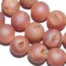 12mm Agate Plated round gemstones loose beads