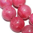 8mm rhodochrosite round gemstone loose beads 44pc