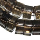 8mm natural smooky quartz roundel gemstone loose beads