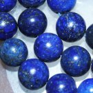 8mm Natural Indigo Lapis Lazuli Round Beads 15"