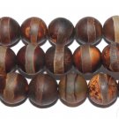 Tibetan Stripe Agate Round Gemstone Beads 6mm 8mm 10mm,12mm 14mm 15"
